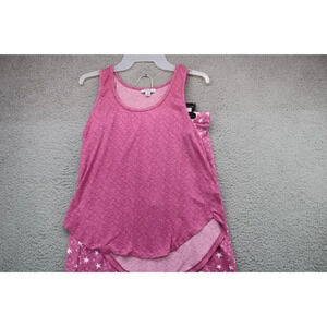 Women's Roudelain Pajama Set-Size Medium-Capris-Tank top-Polyester